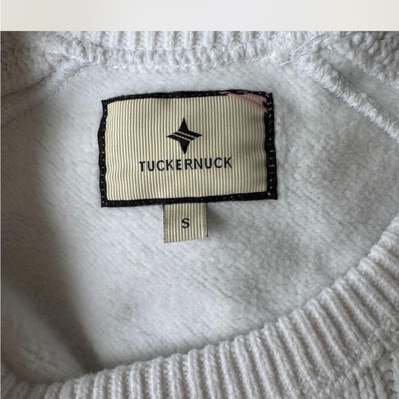 Tuckernuck Ivory Cable Knit Sweater - Picture 3 of 4